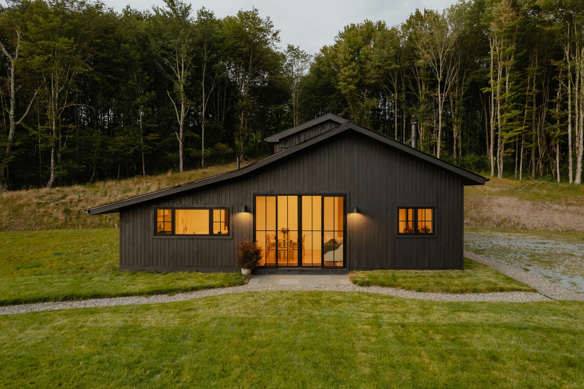 Custom site-built home