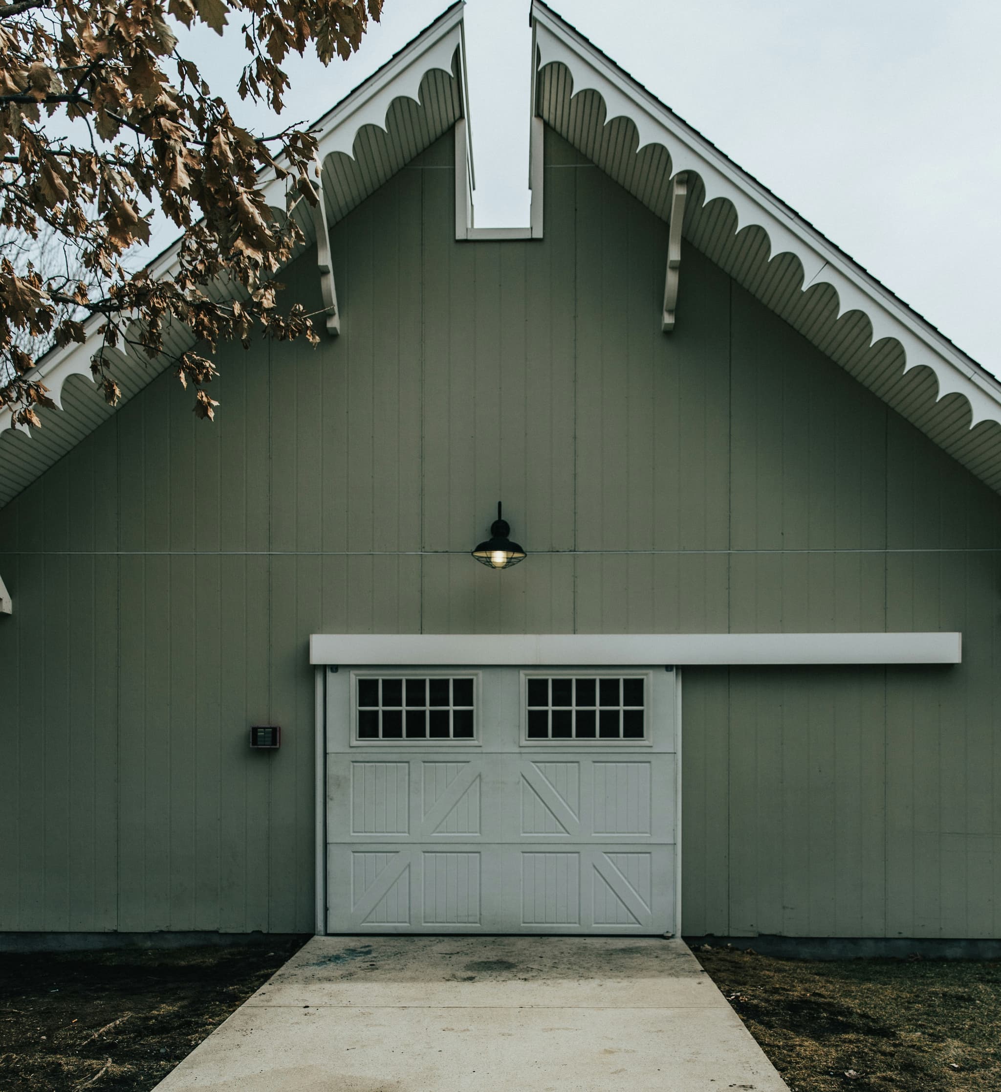Custom shed on concrete pad with hurricane tie-downs